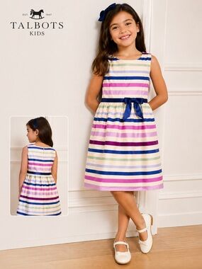 Talbots girls formal dress